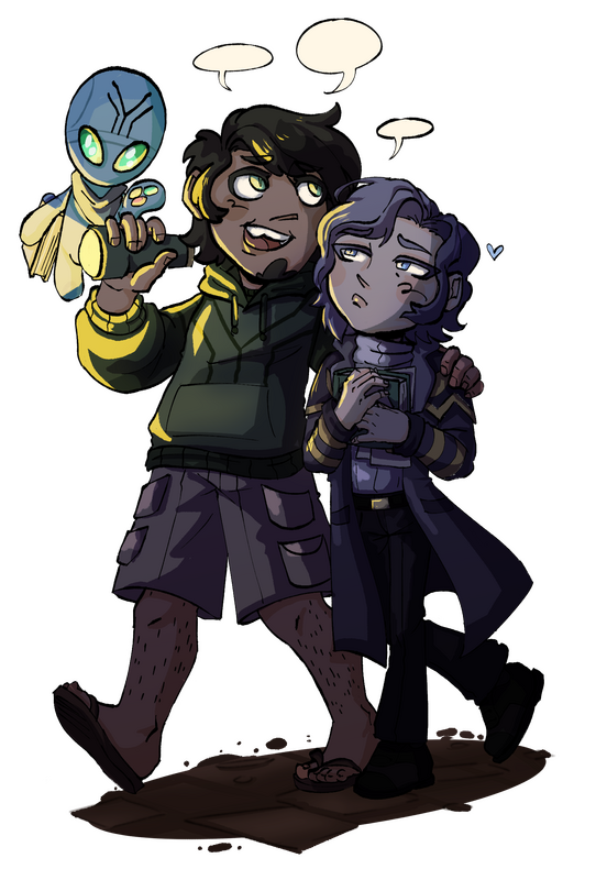 Characters belong to deathbyufo@bsky.