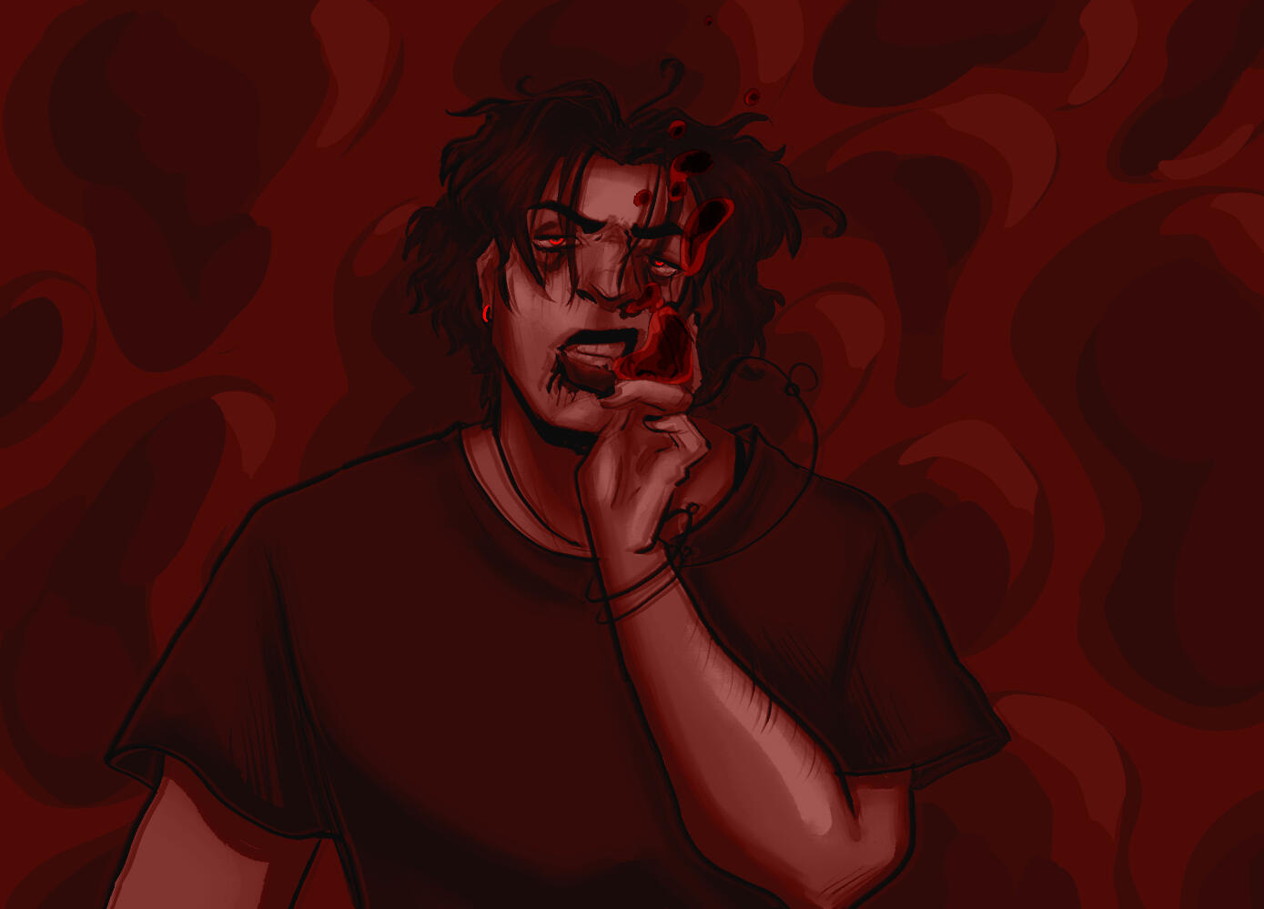 Self portrait, by me