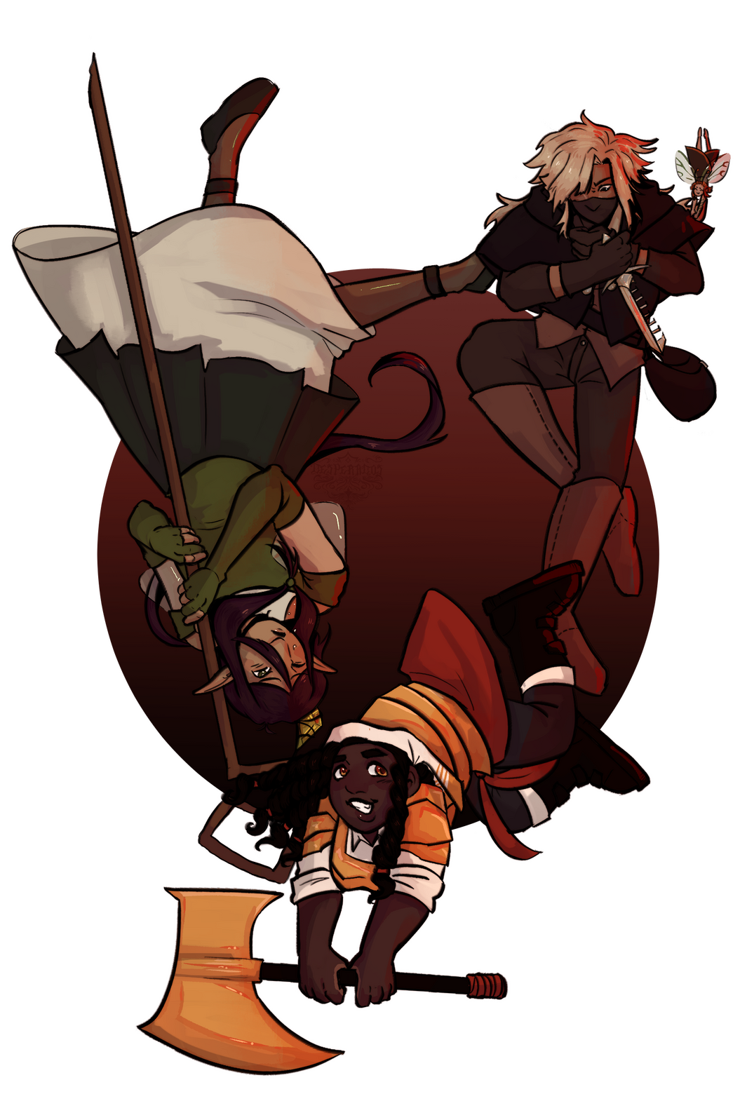 Characters belong to udachox.bsky.social