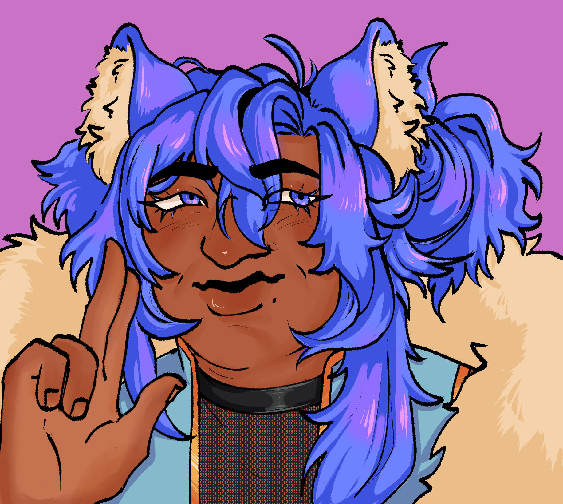 Character belongs to @kasarian.bsky.social. Raffle reward, completed 09/13/2024